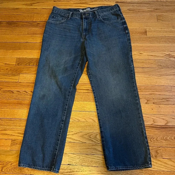 Old Navy Regular Men’s Blue Jeans Size 38x32 - Picture 1 of 9